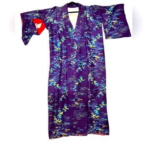 Authentic Japanese Silk Kimono